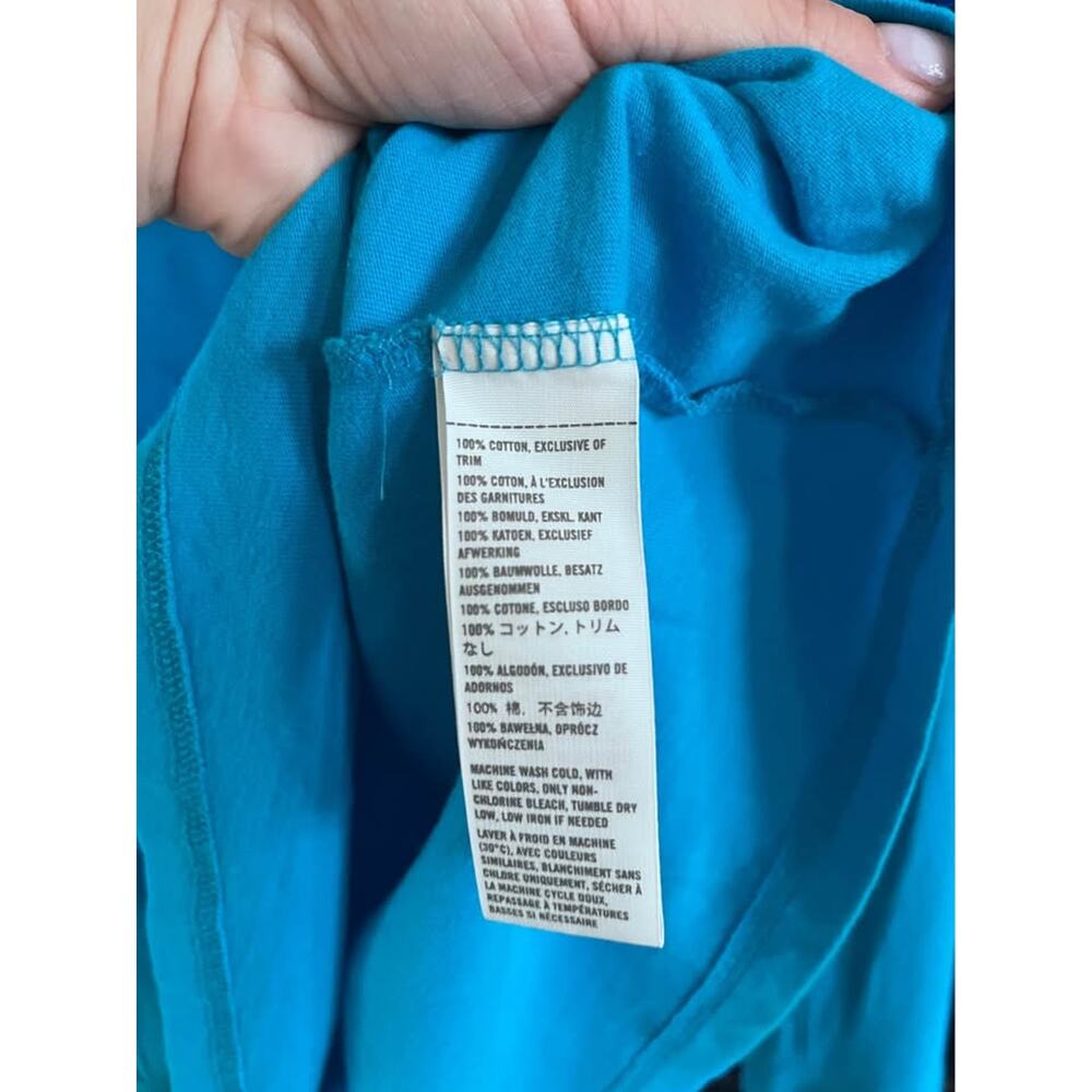 Vintage Y2K Hollister Baby Tee Long Sleeve Top Bubble Puffy Letters Logo Large - Picture 7 of 8